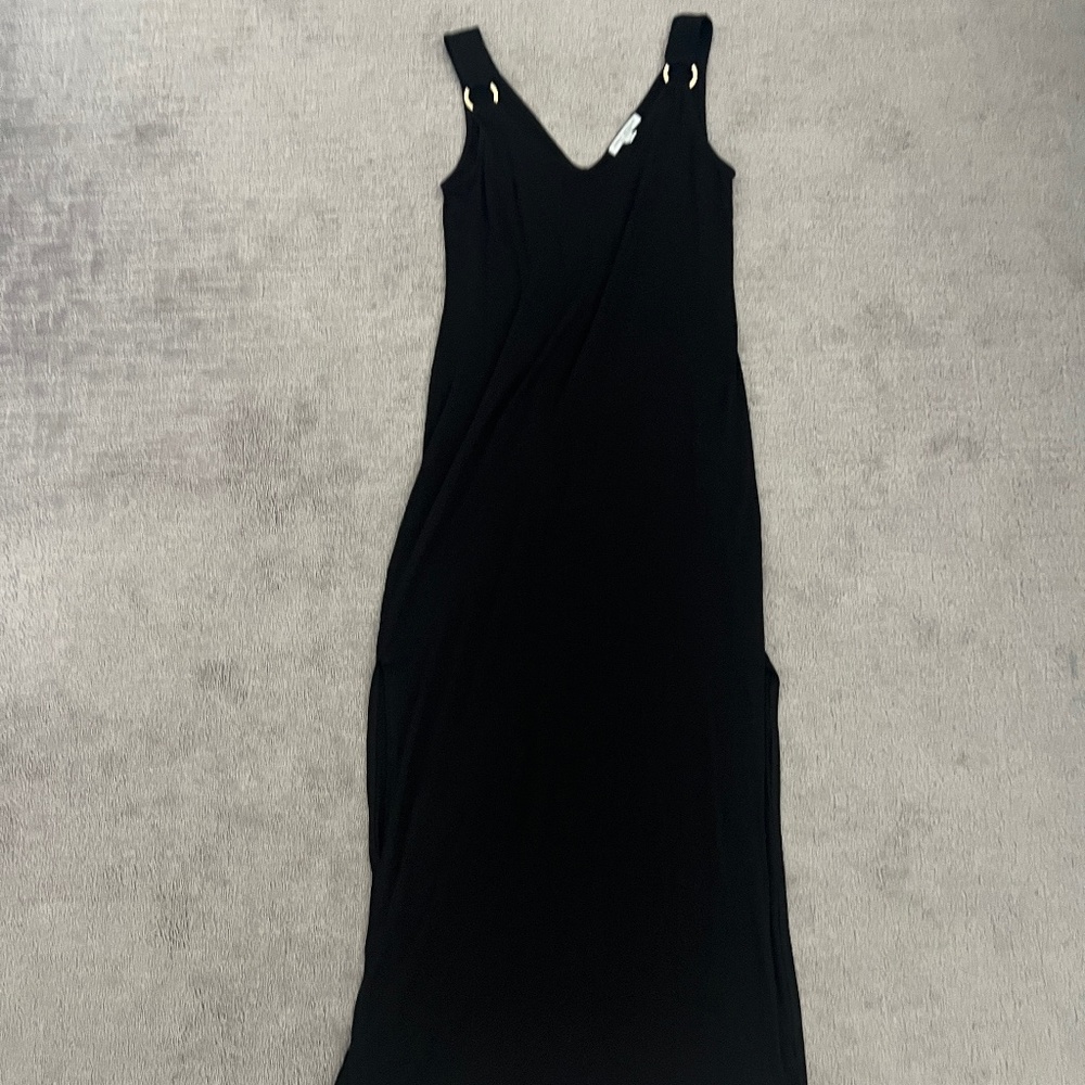 Green Envelope Los Angeles Womens Black Maxi Dress size S